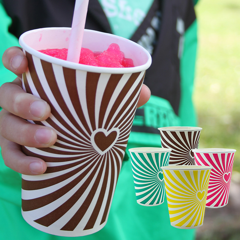 Candy Stripe Cold Cups